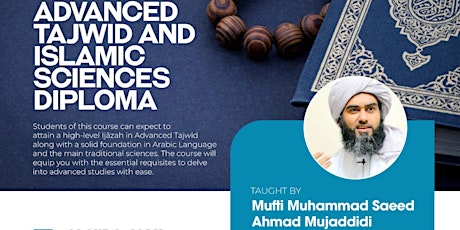 1 Year Advanced Tajwid and Islamic Studies Diploma tickets