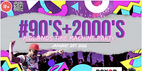 90's+2000's Leicester `Time Machine Party tickets