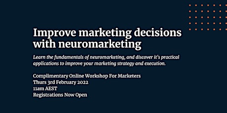 Improve Marketing Decisions With Neuromarketing entradas