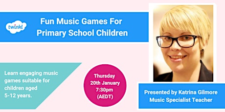 Fun Music Games For Primary School Children tickets