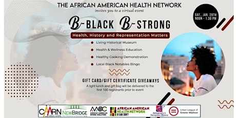 B-Black B-Strong: Health, History and Representation Matters entradas