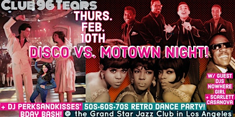 Motown VS. Disco Retro Dance Party! tickets