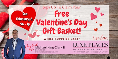 Valentine's Day Gift Basket Giveaway! tickets