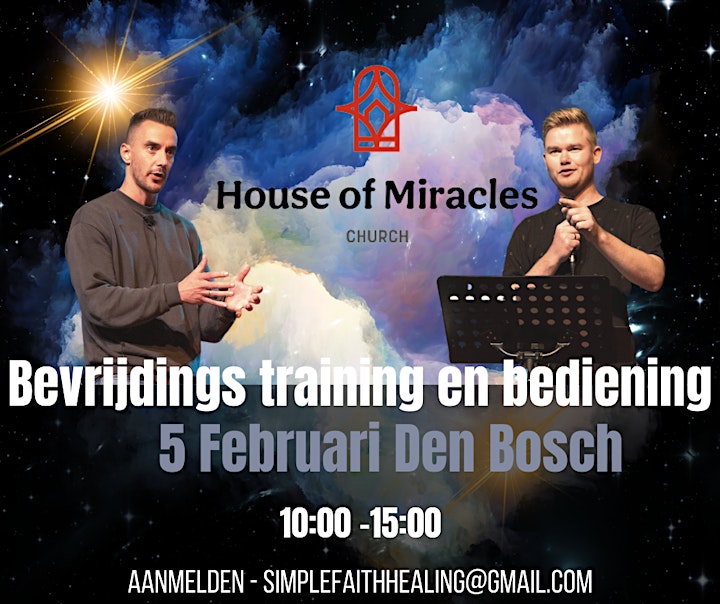 Afbeelding van Bevrijdings training House of miracles