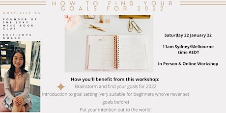 How to make 2022 your best year yet and find your goals! - LIVE primary image