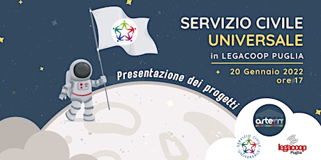 Bando Servizio Civile Universale - Presentazione progetti Legacoop Puglia biglietti
