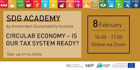 Circular economy – Is our tax system ready? Tickets