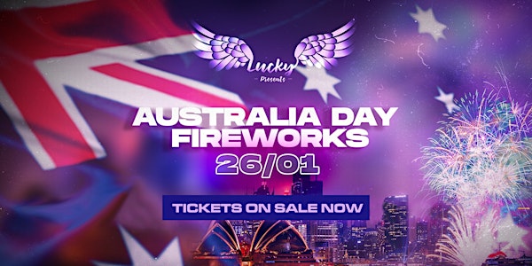 Boat Party // Lucky Presents 'Australia Day Fireworks'