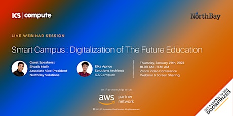 Smart Campus : Digitalization of The Future Education tickets