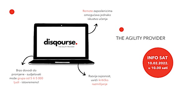 Info sat: disqourse - The Agility Provider