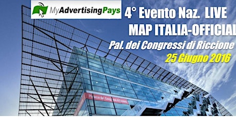 Immagine principale di 4° LIVE Evento MAP Italia - Riccione 