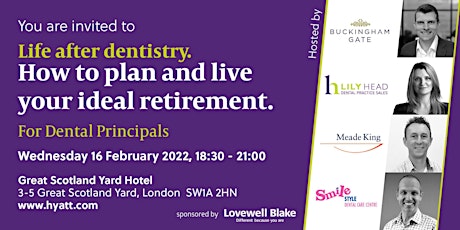 Life After Dentistry - How To Plan & Live Your Ideal Retirement primary image
