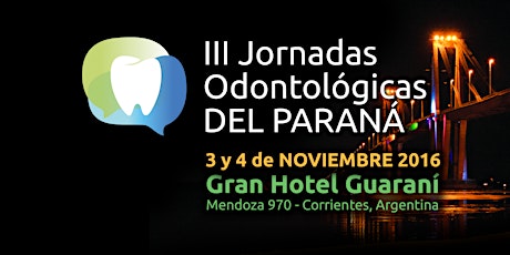 Imagen principal de III Jornadas Odontológicas del Paraná