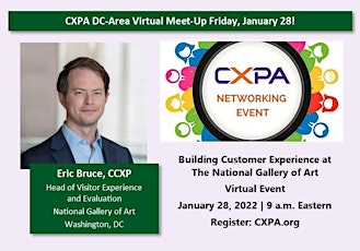 DC Area CXPA Welcomes Eric Bruce, CCXP of the National Gallery of Art! tickets