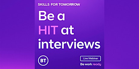 Be a hit at interviews tickets