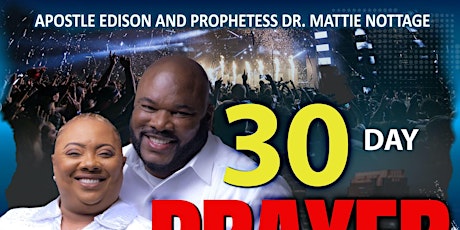 FREE EVENT!!!  REGISTER TO JOIN THE 30-DAY PRAYER & FASTING CHALLENGE!!!