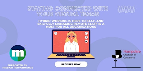Chamber of Solutions - Staying Connected with your Virtual Teams tickets