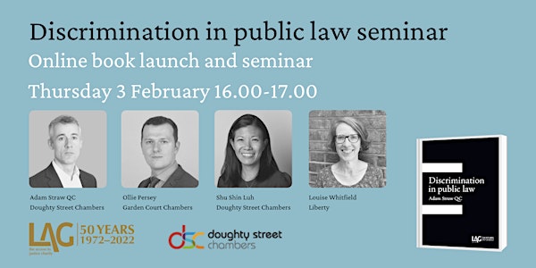 Discrimination in public law - online seminar to celebrate the book launch.