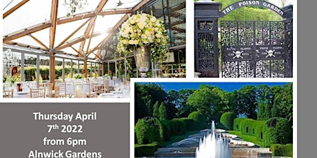 Wine Dinner in Alnwick Gardens Pavilion: What's your Poison? tickets