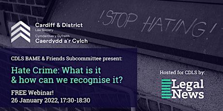 Hate Crime: What is it & how can we recognise it? tickets