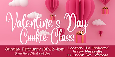 Valentine's Day Cookie Decorating Class tickets