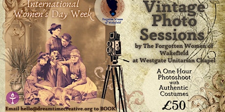 Vintage Photo Sessions by The Forgotten Women of Wakefield tickets
