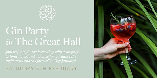 The Alverton's Gin Party in The Great Hall