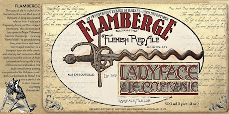 Ladyface Sour Night - Flamberge Flemish Ale Release primary image