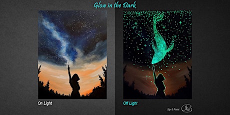 Sip and Paint (Glow in the Dark): Connection (2pm Sat) tickets