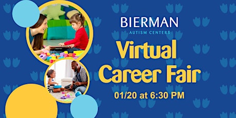 Bierman Autism Centers Virtual Career Fair tickets