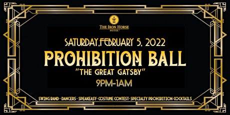 Prohibition Ball - "The Great Gatsby" tickets