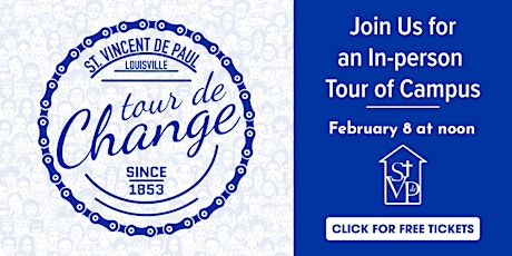February 2022 Tour de Change at St. Vincent de Paul tickets