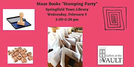 Maze Book "Stamping Party" tickets