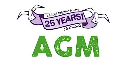 Brighton & Hove Unison AGM & 25th Anniversary Launch tickets