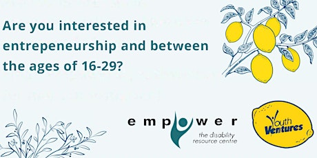 Entrepreneurship opportunities - Youth Ventures at Empower Tickets