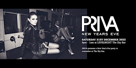 PRIVA New Year's Eve - LEVEL8IGHT The Sky Bar primary image