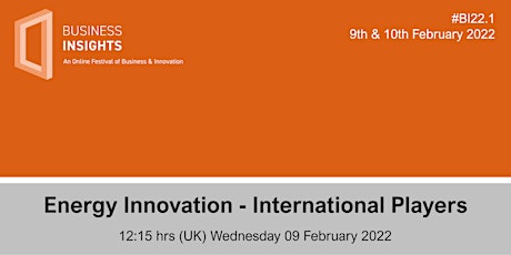 Energy Innovation - International Players biglietti