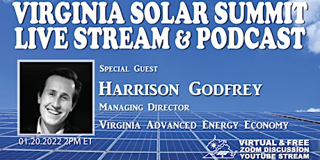 VSS Live Stream #6 Feat. Harrison Godfrey, Advanced Energy Economy tickets