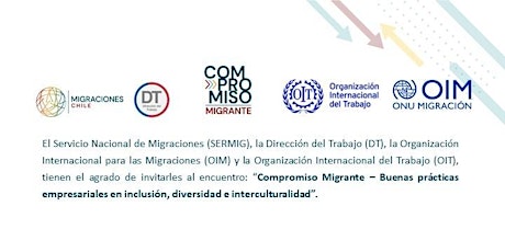 Imagen principal de Webinar Compromiso Migrante. Promoción de buenas prácticas empresariales