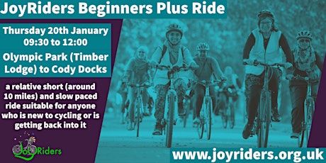 Beginners Plus  Ride Olympic Park to Cody Docks tickets