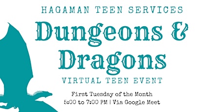Dungeons & Dragons - Virtual Teen Event tickets