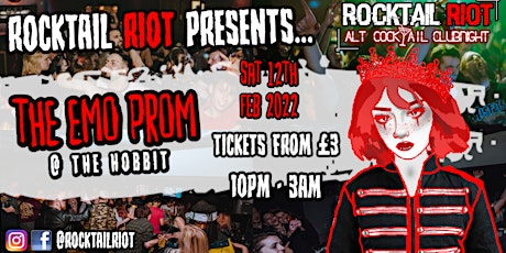 Rocktail Riot Presents the Emo Prom at The Hobbit tickets