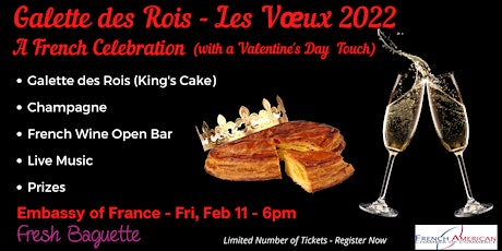 La Galette des Rois - Les Voeux 2022 - A French Celebration tickets