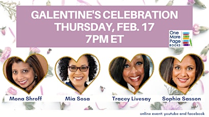 Galentine’s Celebration with Romance Authors | Online event tickets