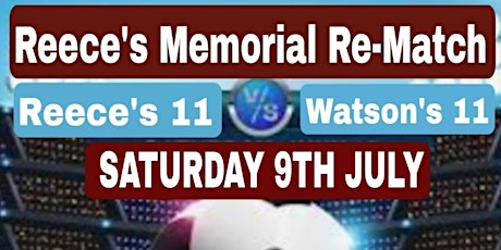 Reece Watson Memorial Re-Match tickets