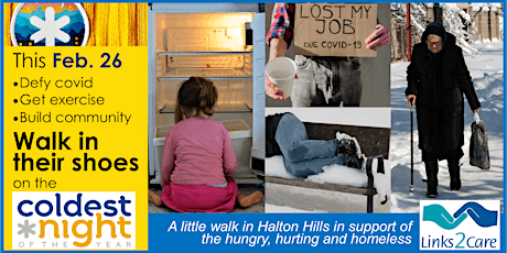 Halton Hills CNOY Coldest Night of the Year walkathon for people in need tickets