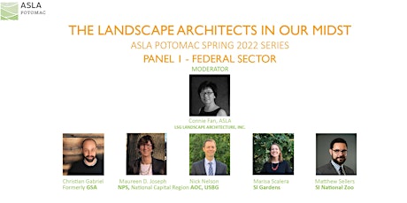 The Landscape Architects in our Midst webinar tickets