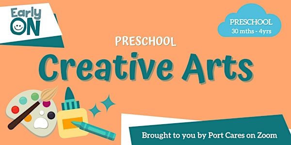 Preschool Creative Arts -  Cloud Dough