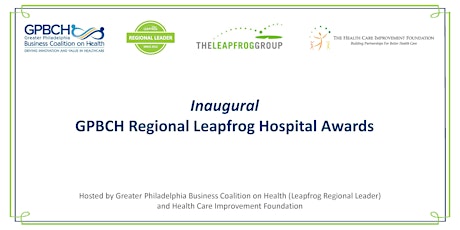 Inaugural GPBCH Regional Leapfrog Hospital Awards tickets