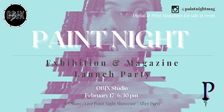 Paint Night Magazine Exhibition & Launch Party tickets